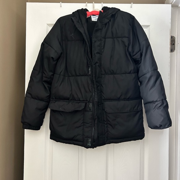 Old Navy Other - Old Navy Black Kids Hooded Puffer Jacket